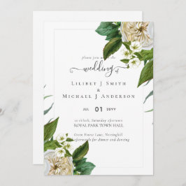 バジェットホワイトローゼブーケ結婚フローラ