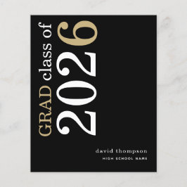 バジェットホワイト金ゴールド文字2025年グラッドアナウンス