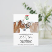 バジェットホースクリスマスミステレトーポニー招待状 (スタンド正面)