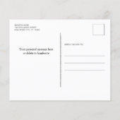 バジェットホームスイートホーム引っ越しましたペットムービングカード (裏面)