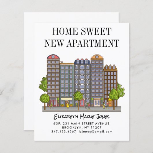 バジェットホームスウィートニューシティアパートメントモーティングムービング (正面/裏面)