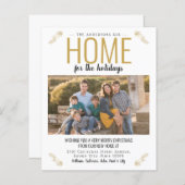 バジェットホーム休暇のためのクリスマスフォトムービング (正面/裏面)