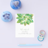 バジェットボタニカルウォーター色多肉移動 チラシ (シングル)