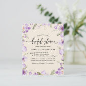 バジェットボタニカルガーデンブライダルシャワー招待 (スタンド正面)