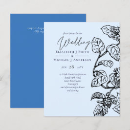 バジェットボタニカルガーデン葉ズウェディング招待