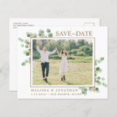 バジェットボタニカルユーカリ写真保存の日付 (正面/裏面)