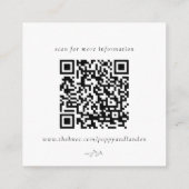 バジェットボタニカル披露宴情報エンクロージャカード エンクロージャーカード (裏面)