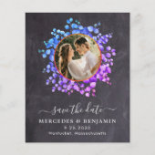 バジェットボタニカルQRコード石板日付写真を保存 (正面)