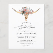 バジェットボヘミアンカウスカルフローラブライダルシャワー