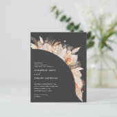 バジェットボヘミアンテラコッタパンパスグラス結婚ズ (スタンド正面)