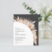 バジェットボヘミアンテラコッタパンパスグラス結婚ズ (スタンド正面)