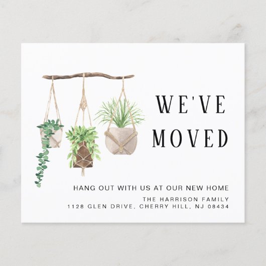 バジェットボホの新築!おしゃれな植物たちがやってくるお知らせ (正面)