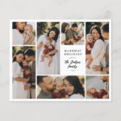 バジェットボホクリスマス7フォトコラージホリデー (正面)