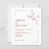 バジェットボホシエナテラコッタ結婚フローラ (正面)