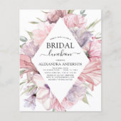 バジェットボホダスティパープルブライダルシャワールンチョン (正面)