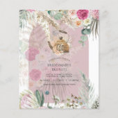 バジェットボホティーパンパスグラスパーティーブライダルシャワー (正面)