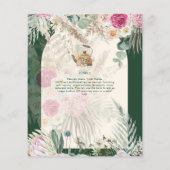 バジェットボホティーパンパスグラスパーティーブライダルシャワー (裏面)