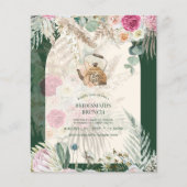 バジェットボホティーパンパスグラスパーティーブライダルシャワー (正面)