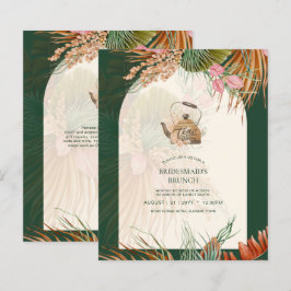 バジェットボホティーパンパスグラスパーティーブライダルシャワー