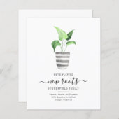 バジェットボホニュールーツ引っ越しました植物移動 (正面/裏面)