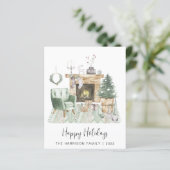 バジェットボホハッピーホリデーズクリスマスカード (スタンド正面)