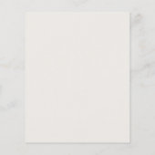 バジェットボホパンパスグラスフローラブライダルシャワー (裏面)