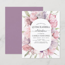 バジェットボホパープルキンセアニラダスティピンクフローラ