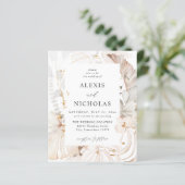 バジェットボホビーチトロピカルベージュ結婚フローラ (スタンド正面)