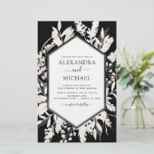 バジェットボホブラックベージュボタニカル結婚ズ (スタンド正面)