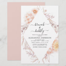 バジェットボホブランチ&バブリーブライダルシャワー