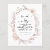 バジェットボホブランチ&バブリーブライダルシャワー (正面)