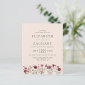 バジェットボホブルゴーニュフローラ赤面ウェディングアクト (スタンド正面)