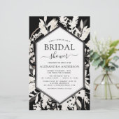 バジェットボホベージュブラックボタニカルブライダルシャワー (スタンド正面)