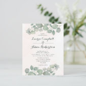 バジェットボホユーカリプトゥスウォーターカラーセージグリーンコーラル (スタンド正面)