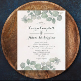 バジェットボホユーカリプトゥスウォーターカラーセージグリーンコーラル