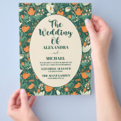 バジェットボホレトロ結婚フローラ チラシ (手)