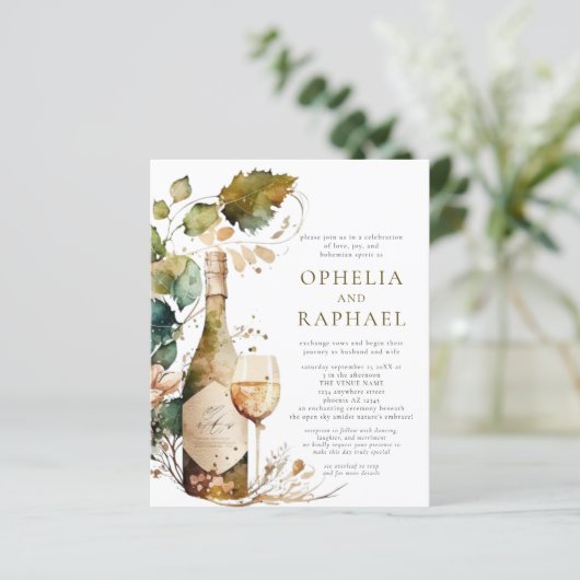 バジェットボホーの葉とワインボヘミアン結婚ズ (スタンド正面)