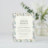 バジェットボホーウォーターカラーワイルドフラワーブライダルシャワー (スタンド正面)