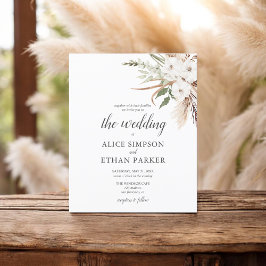 バジェットボホーグリーンリーパムパグラス結婚ズ