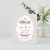 バジェットボホートイズテラコッタレインボーベビーシャワー (スタンド正面)