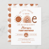 バジェットボホーレインボーリトルサンシャインファースト誕生日 (正面/裏面)