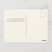 バジェットボーベビー乳母車シャワー ポストカード (裏面)