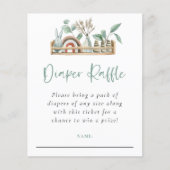 バジェットボーホシェルフトイズセージおむつラッフル (正面)