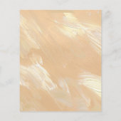 バジェットボーホパンパスグラスブライダルシャワー招待 (裏面)