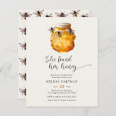 バジェットボーホ彼女は彼女のハニーブライダルシャワーを見つけた (正面/裏面)