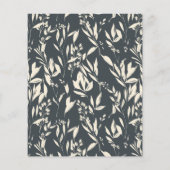 バジェットボーモダンホブラックハンドドローフローラ結婚ズ (裏面)