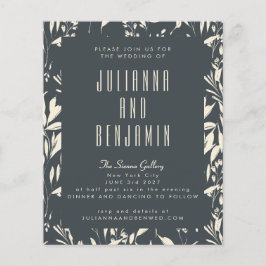 バジェットボーモダンホブラックハンドドローフローラ結婚ズ