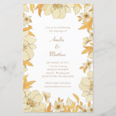 バジェットボー素朴ホイエロー縁どフローラズ (正面)