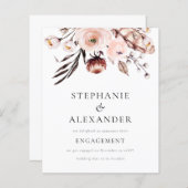 バジェットボー赤面花模様婚約発表 (正面/裏面)