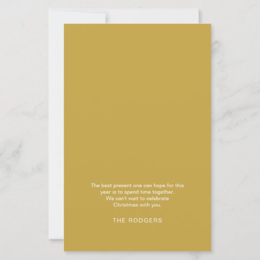 バジェットポインセティアスハッピーホリデーズフォトファミリー (裏面)